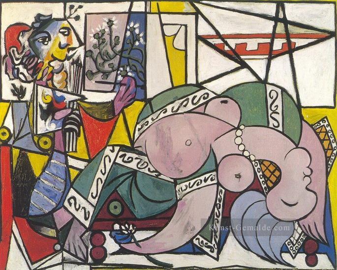 L atelier Deux personnages 1934 kubismus Pablo Picasso Ölgemälde